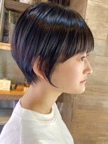 トレヘアー(tRe hair) ショート斜めバング 年齢問わず似合わせ可能