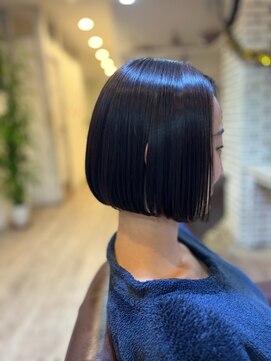 クッキー ヘアーアンドメイク(COOKIE Hair&Make) 【COOKIE】前下がりボブ