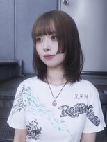 ノブレス ノアール(NOBLESSE NOIR)&nbsp;姫カット×レイヤー/ルーツカラー/デザインカラー