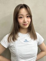 ニコ トウキョウ 渋谷(nico TOKYO)&nbsp;ロング/レイヤーカット/顔まわり/グレージュ/透明感カラー/渋谷