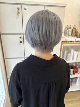 エジンバラ(ejinbara) 白髪を活かしたグレー系カラー