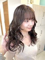 マニア(mania.)&nbsp;グレージュカラーベージュカラー透明感カラーくすみカラー艶髪