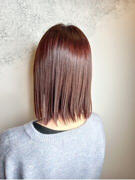 ルフェール ビューティーアンドスパ(REFAIRE beauty&spa) ピンク濃いめ艶出しカラー