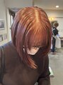 ヘアラボ シロ(Hair lab.Shiro)&nbsp;ショートボブ、暖色カラー