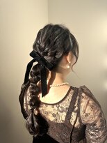 アミューズ(amuse)&nbsp;ゆるふわアレンジ編みおろし