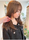 フェミニンなロングヘア
