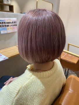 チルアウト 塚口本町店(chill out) ブリーチカラーピンクベージュ/20代/30代/40代/50代/60代