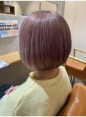 ブリーチカラーピンクベージュ/20代/30代/40代/50代/60代