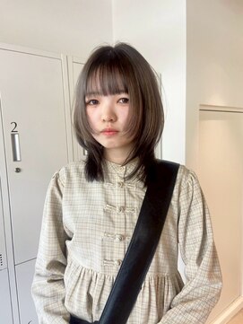 スペシャルオオサカ 難波店(Special OSAKA) ウルフミディ/グレージュカラー