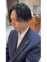 キャンバス バイ ネオリーブ 横浜西口(Canvas by neo.)&nbsp;横浜★縦落ちツイストスパイラルパーマ