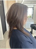 「マイナス10歳作ります」白髪ぼかし透明感ハイライトカラー