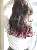 【lamp池袋】グレーベージュ×インナーカラー