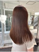 艶髪ブラウンカラー