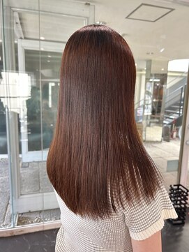 サンエンヘアー(lll_en hair) 艶髪ブラウンカラー