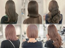 おすすめクーポンイルミナブースター使用！カット＋ブリーチなしダブルカラー　ボブレイヤー武蔵小杉