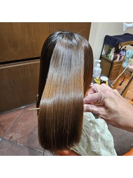 ダアッカ(da acca) 美髪ストレート/ブラウンベージュ/ロングレイヤー