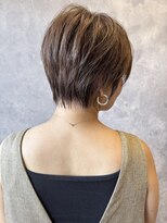 ザ ラブズ ラフズ ヘアー 本店(the loves laughs hair) ショートグレージュ/大人ショート/小顔見せショート