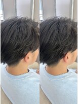 アンチ(ANTI)&nbsp;【トレンド】フェザーパーマ/ダークアッシュ/メンズカット