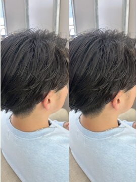 アンチ(ANTI) 【トレンド】フェザーパーマ/ダークアッシュ/メンズカット