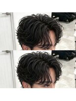 アイトーキョープラスシー 横浜(AI TOKYO+Sea) 横浜/高島町/フェザーパーマ/毛流れパーマ/センターパート