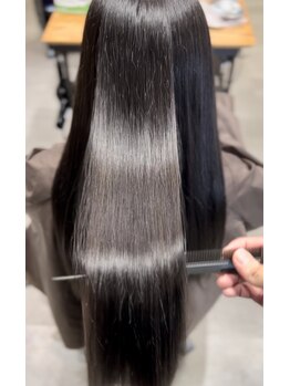 ミューズ(Meuz)の写真/髪質改善ストレートで、自然に伸びる扱いやすさと感動を毎日実感♪