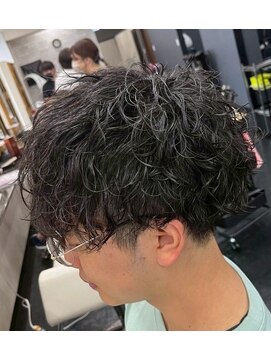 アイズ 海老名(AIZU) メンズパーマ ツイストスパイラルパーマ メンズ波巻きパーマ