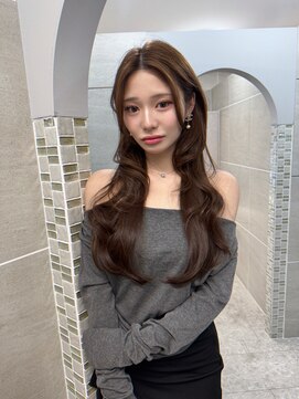 アンジェリカラボ 梅田店(ANGELICA LABO) くびれレイヤー/フォワード巻き/韓国ヘア/似合わせトレンド/川又
