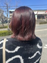 カノエ 下関熊野店(canoe) ピンクブラウン/髪質改善縮毛矯正/髪質改善/韓国風/レイヤー