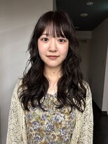 トーカ(tohka)&nbsp;ロングパーマミディアムパーマ大きめパーマドライパーマ