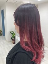 hyon myon/RISEbyREVO 綾瀬店【ヒョンミョン】&nbsp;ハッシュカット/デザインカラー/グレージュ[綾瀬駅/韓国ヘア]