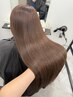 【艶最高峰ケア】透明感カラー＋GLOSS TREATMENT ￥20900