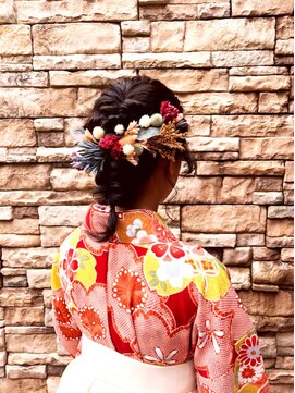 エノモト(ENOMOTO) 卒業式袴スタイル ヘアセット着付け 卒業式 お呼ばれ イベント