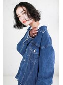 【La fith】切りっぱなしふんわりボブ