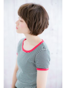 ミック ヘアアンドビューティー 大山店(miq  Hair&Beauty) やわらか質感で優しい印象に♪ガーリーショートa