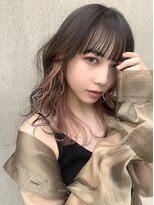 リリー(Lilley)&nbsp;【Lilley 稲永麻衣】ミディアムウルフ＋抜け感ヘア 天神/今泉