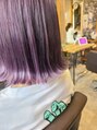 アグ ヘアー グラント 大田原店(Agu hair grant) ブリーチあり!ラベンダー