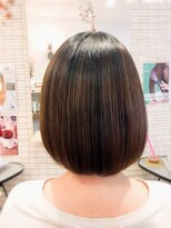 ツムグ(tsumugu)&nbsp;【tsumugu寺田町】再現性◎艶髪☆酸性ストレート ミニボブ