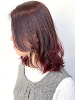 ステア ケース(stair case)&nbsp;【大人かわいい 艶髪】ナチュラルゆるカール ピンクハイライト