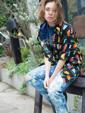 リブロ 三軒茶屋(LIBRO) ストリート系×レイヤーボブ