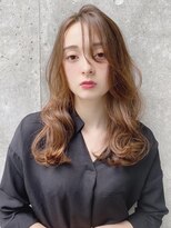 ユアーズヘア 新宿三丁目店(youres hair) かきあげロング　フェアリーカール　ゆる波ウェーブ
