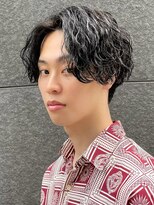 クオル 立川(QOL)&nbsp;波巻きスパイラルパーマセンターパート波巻きパーマツーブロック