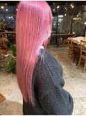さらさらストレート◎ピンク