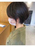 大人ショート×グレー
