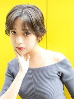 ラフィス ヘアー ルーム 難波本店(La fith hair room) 【La fith】マッシュショート×オリーブベージュ