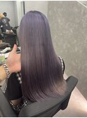 ハイトーンカラー×ラベンダーカラー×韓国ヘア
