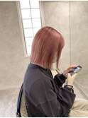 【藤沢横浜】ベージュピンク/ベビーピンク/コーラルピンク/ボブ
