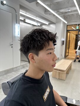 ロンド ローガン 名駅(Lond LOGAN) 短髪　夏髪　メンズ　ベリーショート　名古屋