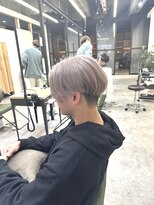 トリニティ 本厚木(trinity)&nbsp;メンズホワイトグレージュ前下がり本厚木