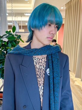 バランス ヘアーアンドアイラッシュ 野田店(balance.) ペールブルー