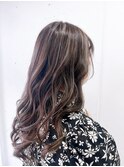 白髪ぼかしハイライト